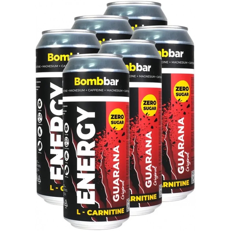 Bombbar Energy drink 500 ml - originaal
